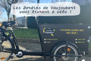 Les Jardins de Vaujoubert vous livrent à vélo (1)